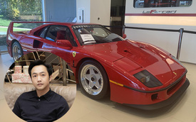 Nguyễn Quốc Cường ‘mê quá’ một siêu xe Ferrari, muốn chốt kèo ngay và luôn