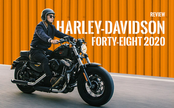 Đánh giá Harley 48 giá nửa tỷ đồng: Dễ hiểu vì sao chủ xe quay ngoắt với Triumph Bonneville T120 trước đó và hài lòng với chiếc xe này